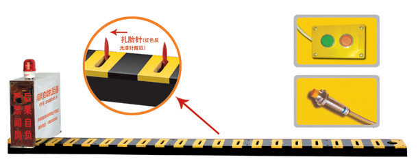 鄱阳县V3嵌入式闯岗自动扎胎器/阻车器