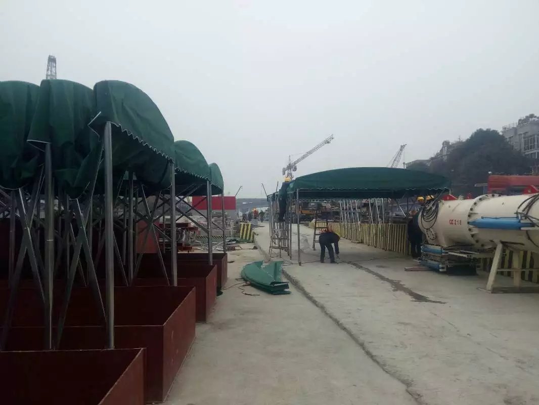 鄱阳县鄱阳县中铁二十一局工地移动施工棚
